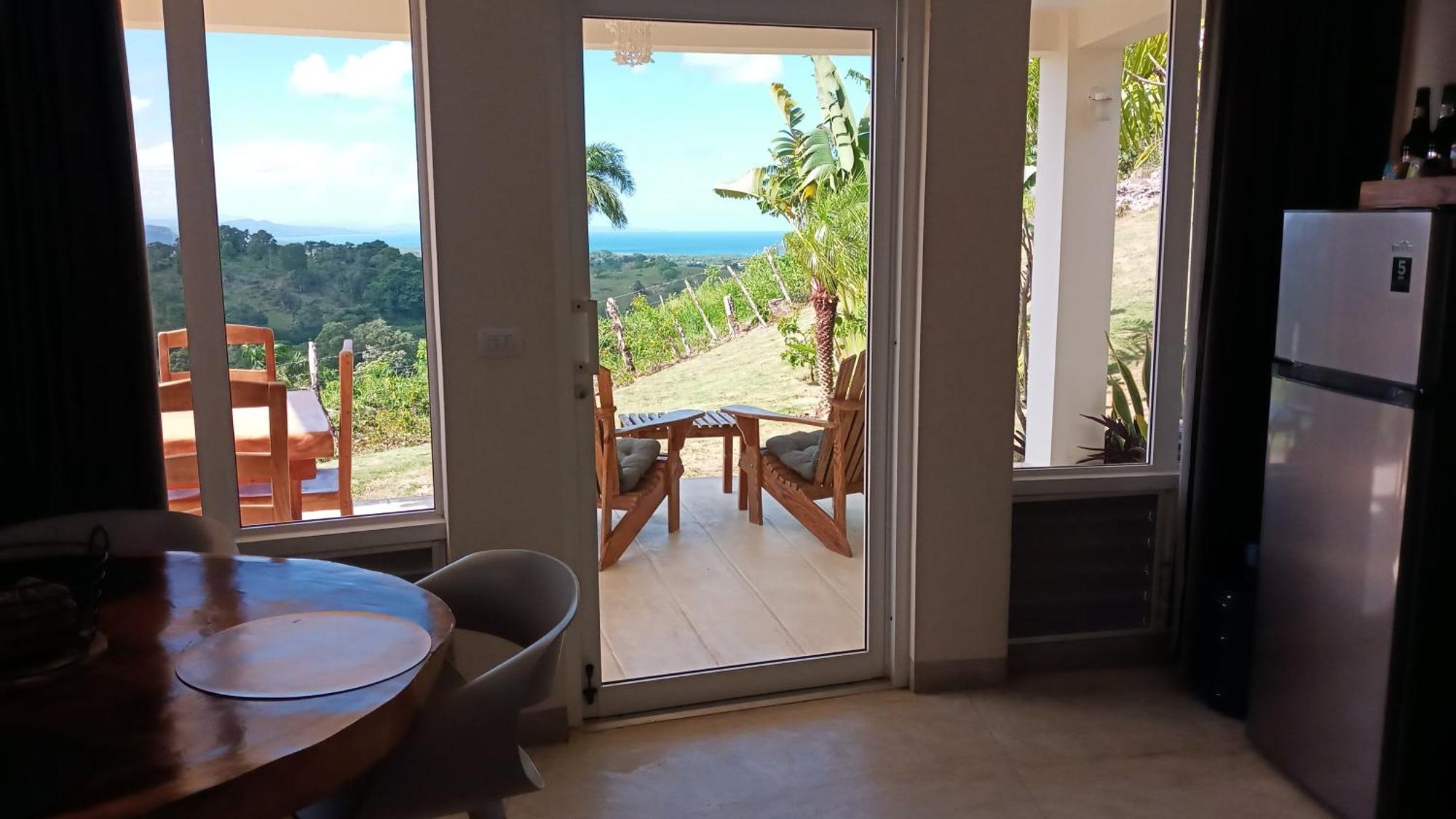 Villa Domaine Vista Linda La casita del Loma Vista Mar Río San Juan Esterno foto